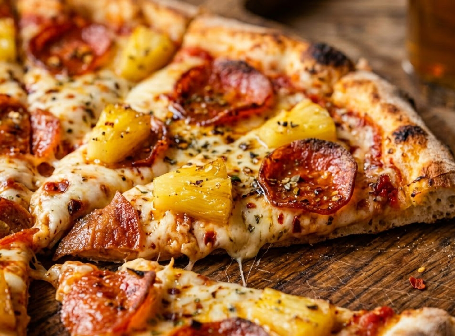 PINEAPPLE ON PIZZA: THE HARD WORK OF REAL FELLOWSHIP.